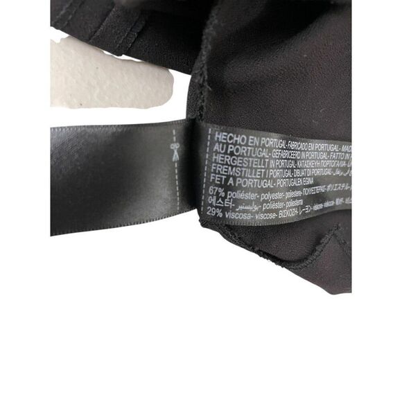 Massimo Dutti Womens Midi Dress XS Brown Gathered Detail Slit 9225/952 NWT - Picture 13 of 16